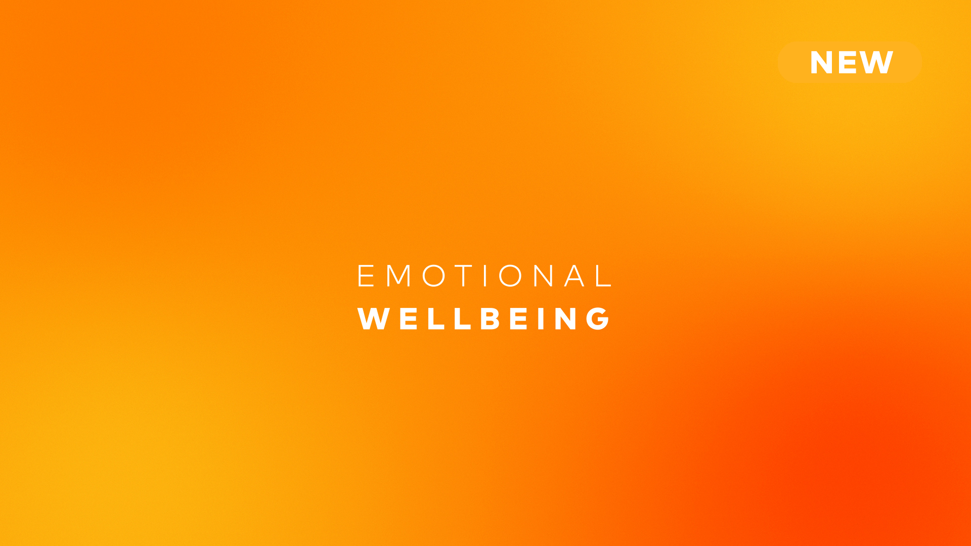 Emotional Wellbeing