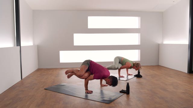 C1 Try on Side Crow with Juan A