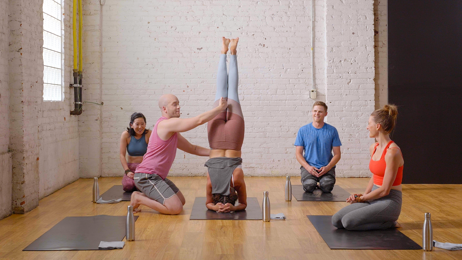 C2 Supported Headstand with Samson F