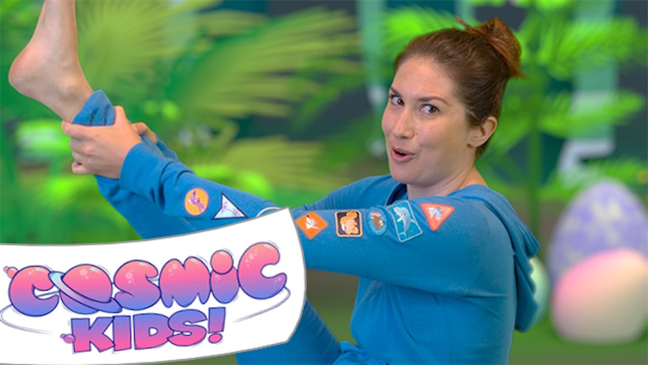 Tiny the T-Rex | A Cosmic Kids yoga adventure! - YOGA ADVENTURES ...