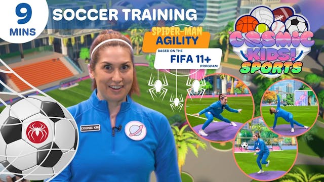 9 Minute Spiderman Agility Soccer Tra...