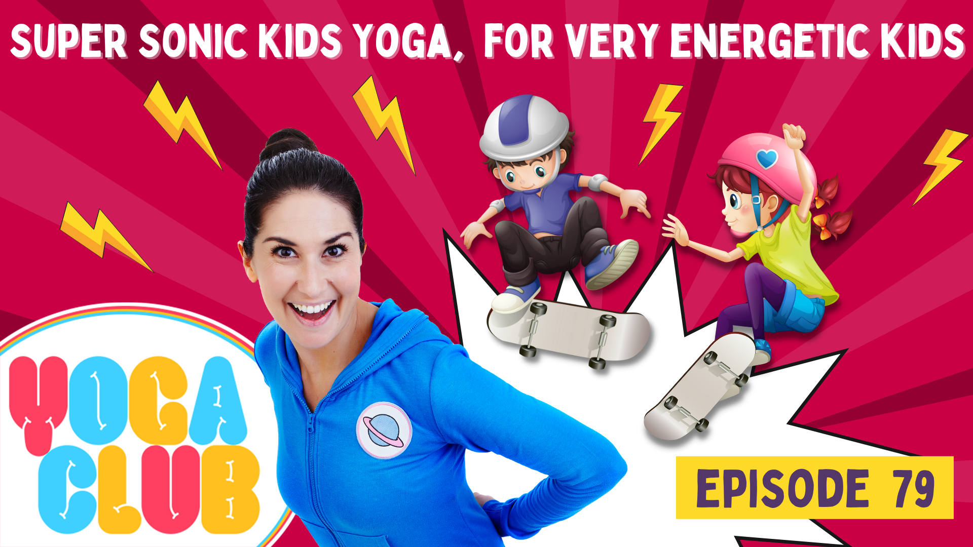 Yoga Club For Very Energetic Kids - YOGA CLUB!