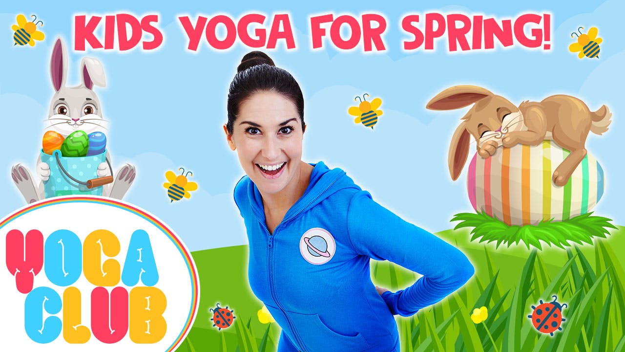 Yoga For Spring & Easter - YOGA CLUB! - Cosmic Kids App