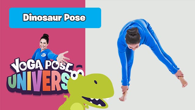 Dinosaur Pose - Yoga Pose Universe