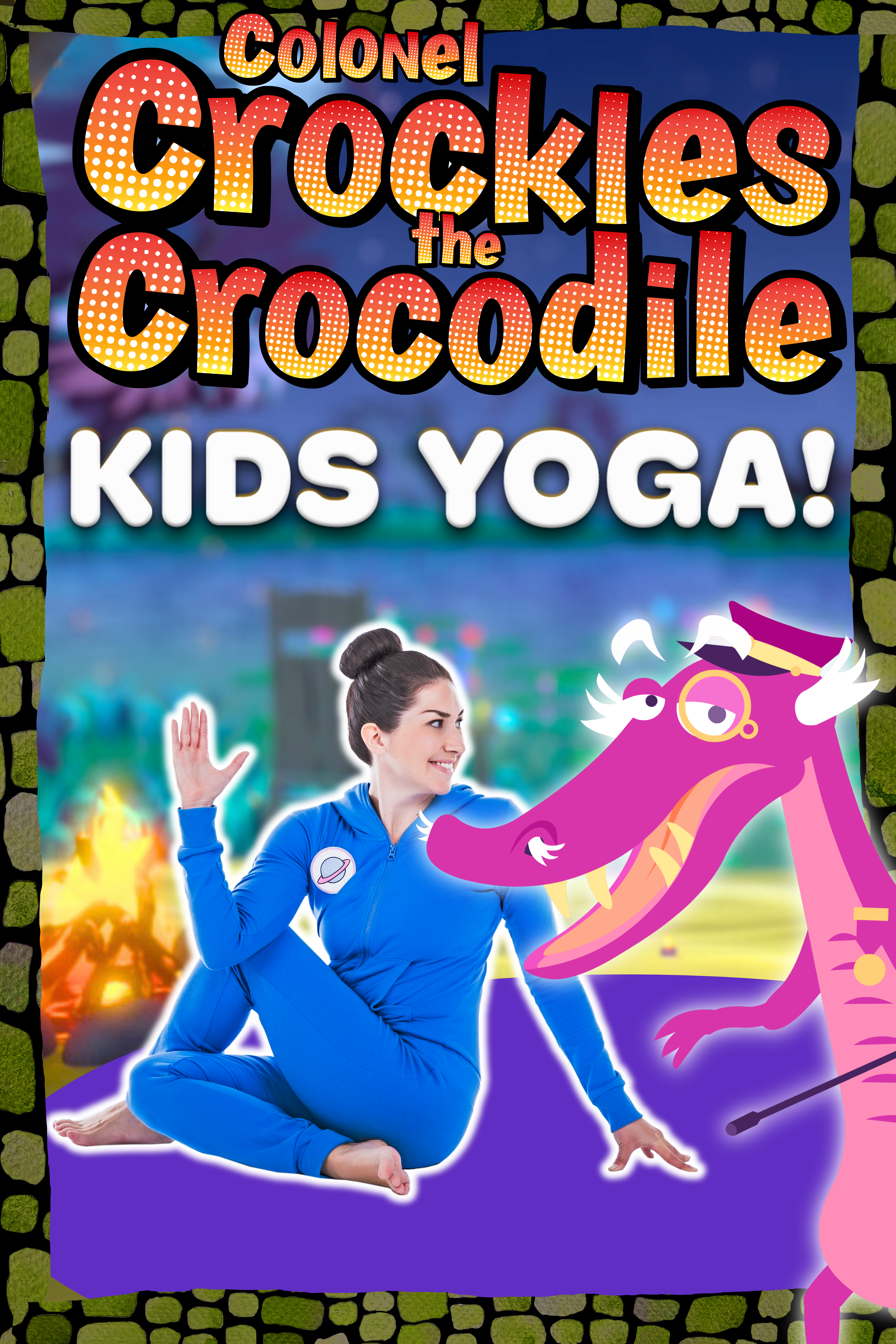 Colonel Crockles the Crocodile | Yoga Adventure!