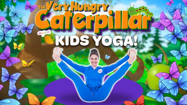 The Very Hungry Caterpillar | Yoga Ad...