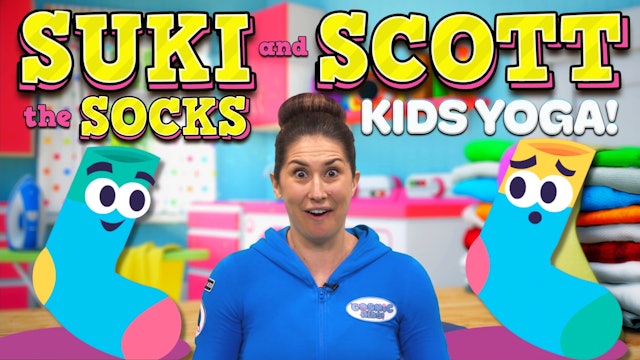 Suki and Scott the Socks! 🧦| Yoga Adventure!