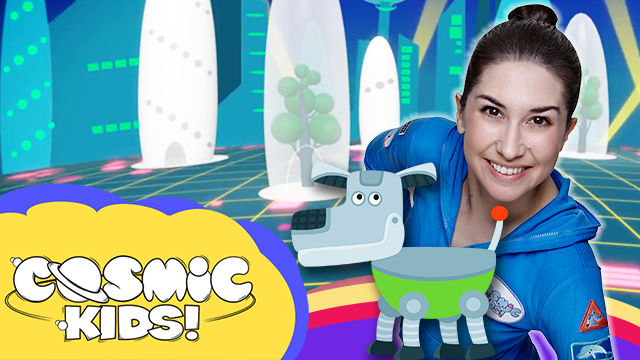 Spartz 24 the Robodog 🤖🐶 | Saturday Morning Yoga!