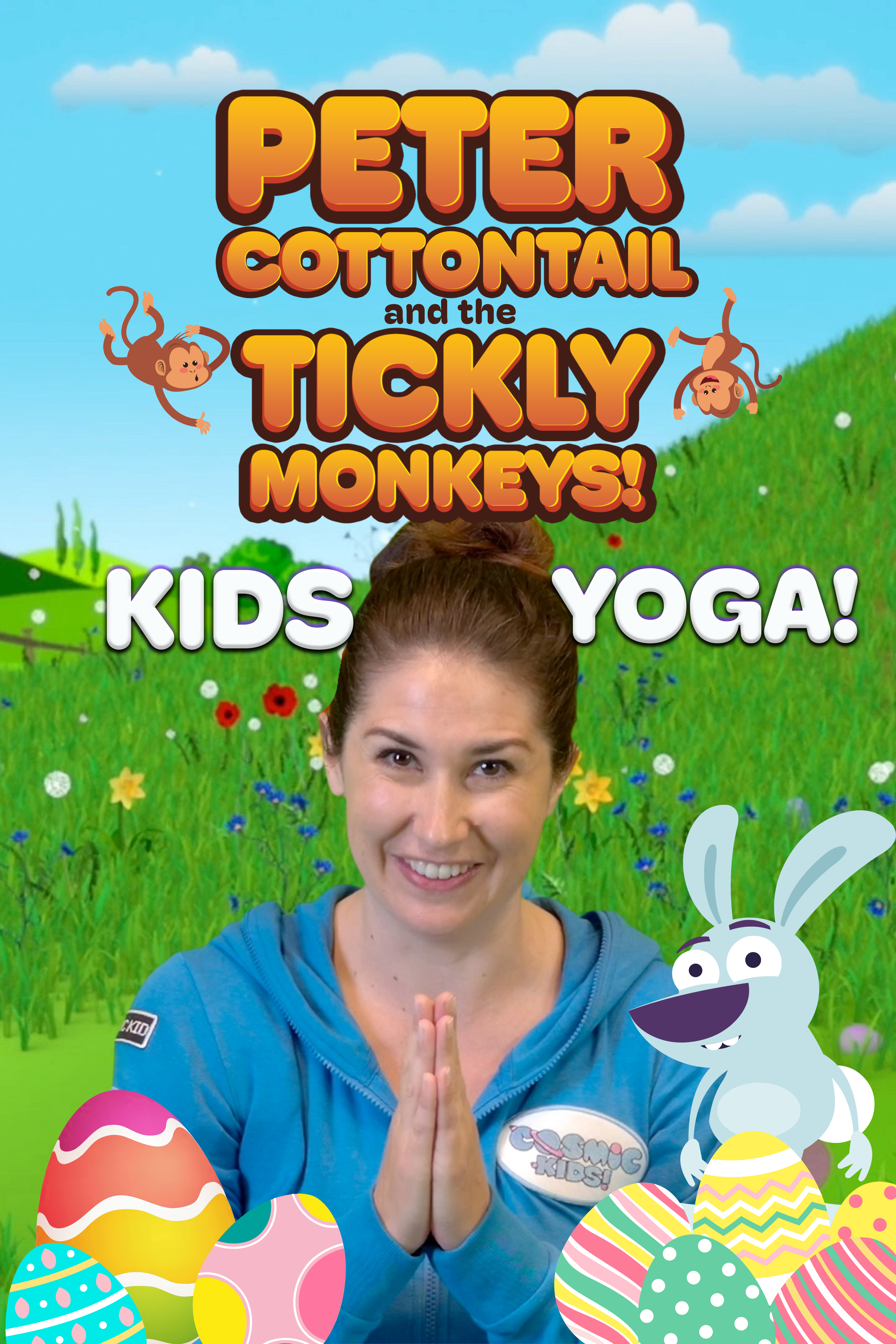Peter Cottontail and the Tickly Monkeys | Yoga Adventure!