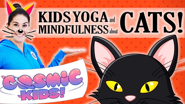 Kids Yoga and Mindfulness about CATS! 