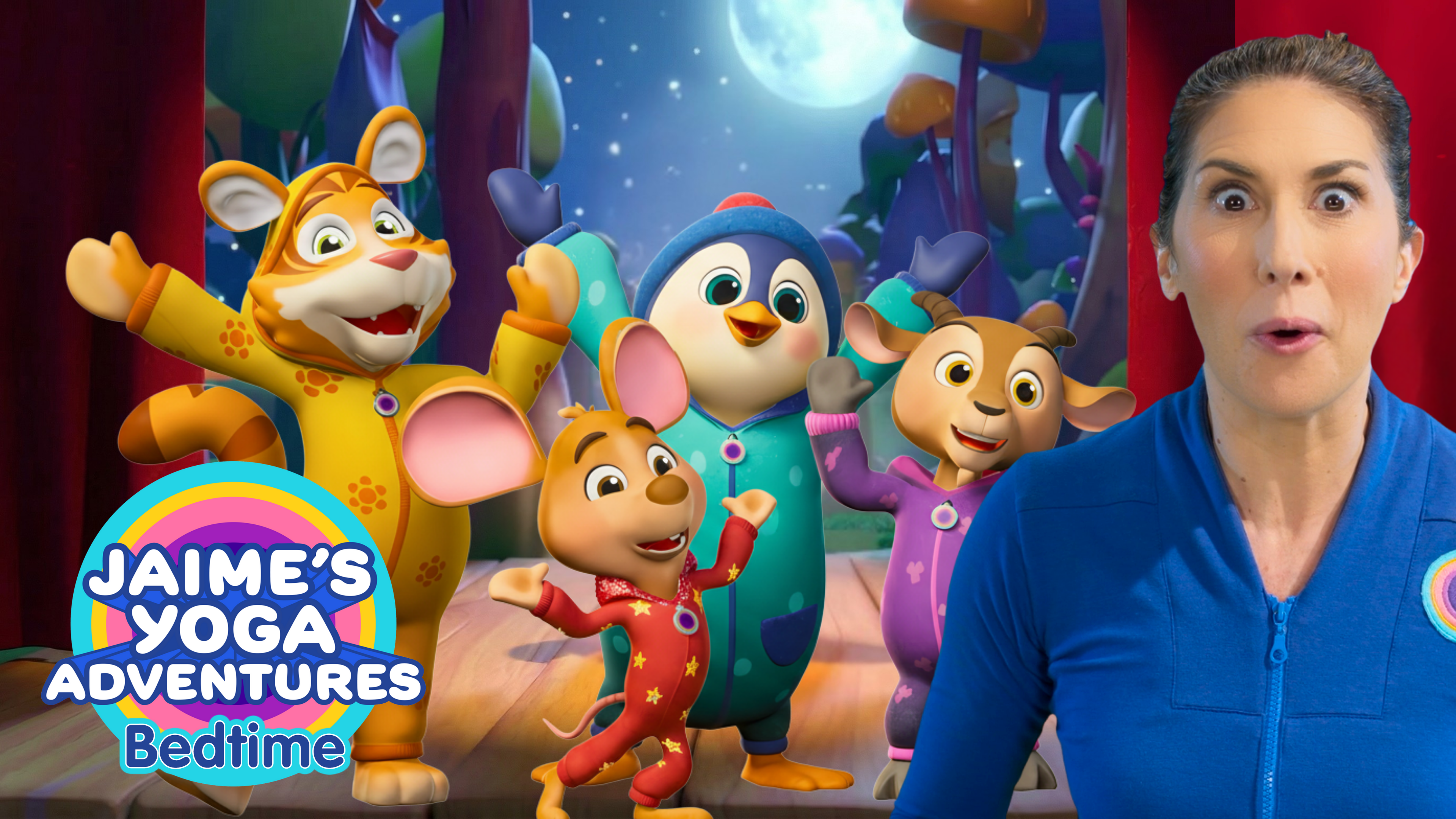 The Big Surprise Bedtime | Jaime's Yoga Adventures