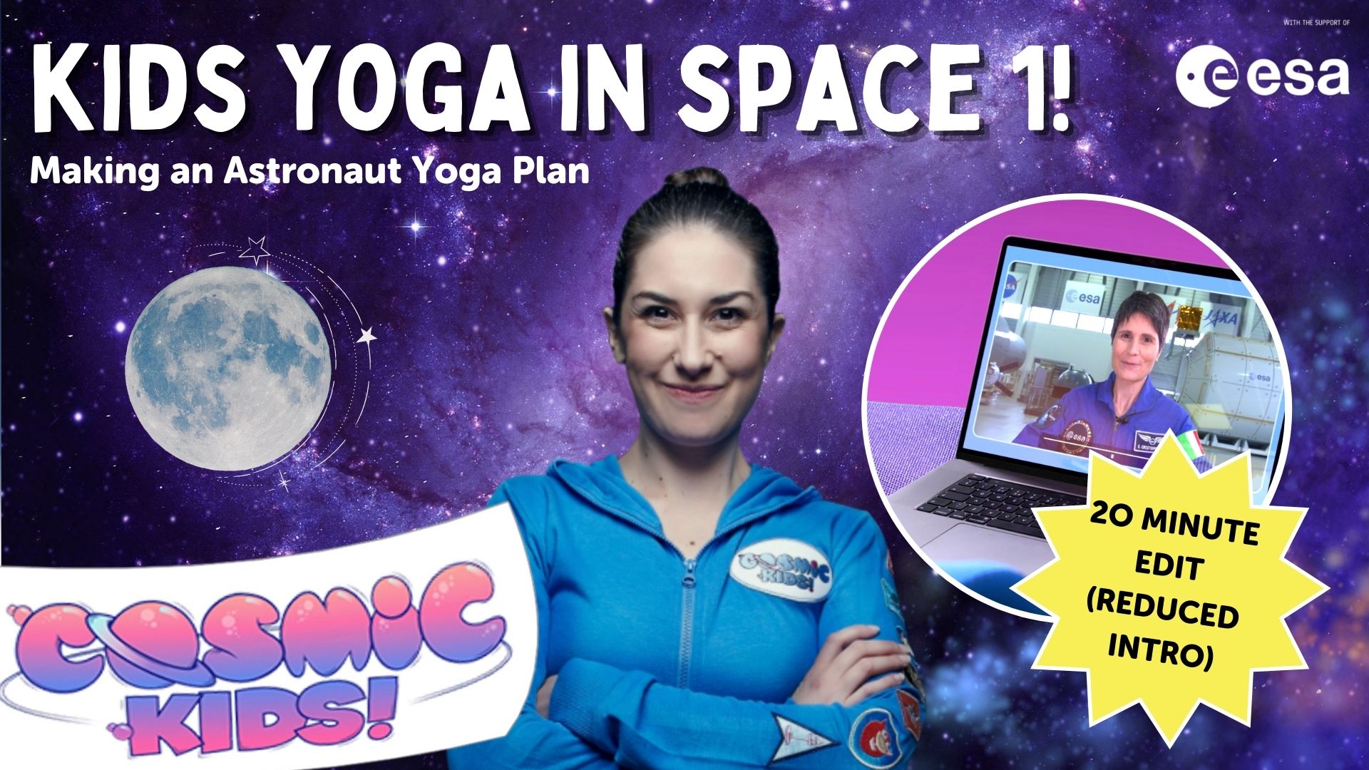 Yoga in Space 1 -  Making an Astronaut Yoga Plan (Shorter edit) 🧑‍🚀 