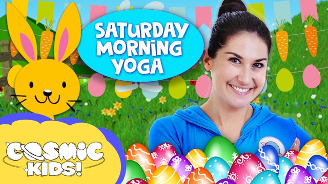 SATURDAY MORNING YOGA! | Peter Cottontail and the Tickly Monkeys