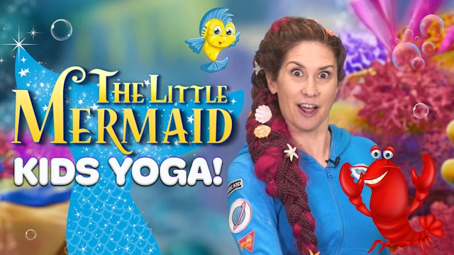 The Little Mermaid 🧜‍♀️ - Yoga Adventure!