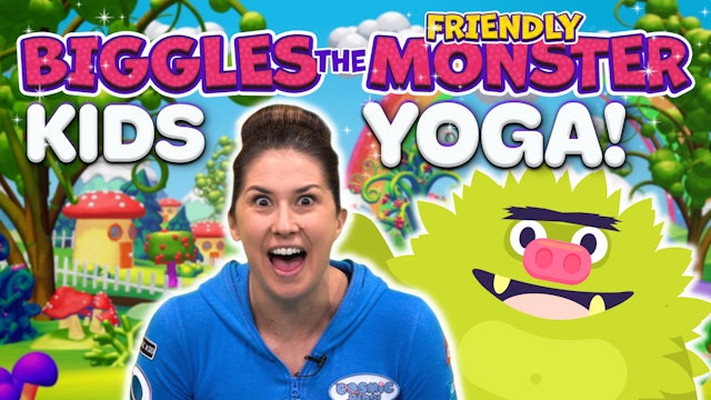 Biggles The Friendly Monster | Yoga Adventure!