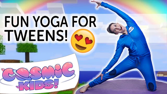 Fun Yoga for Tweens (55 mins)
