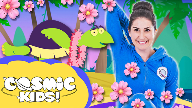 Tommy the Bedtime Turtle 🐢🌼 | Saturday Morning Yoga!