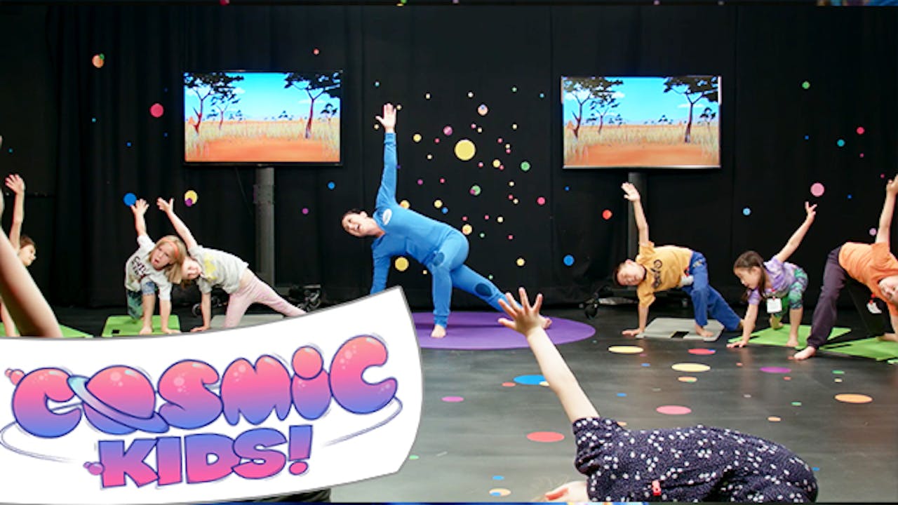 Cosmic Kids Live! | A Cosmic Kids Yoga Adventure! (Lulu the Lion Cub ...