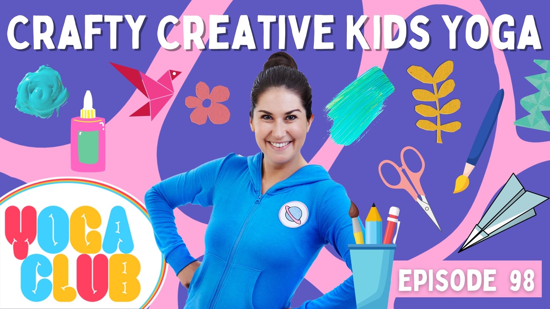 Crafty Creative Kids Yoga - YOGA CLUB!