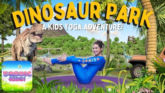Dinosaur Park 🦕  | A Cosmic Kids Yoga...