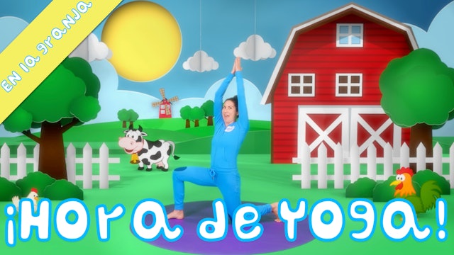En la granja | Yoga para niños y canciones infantiles