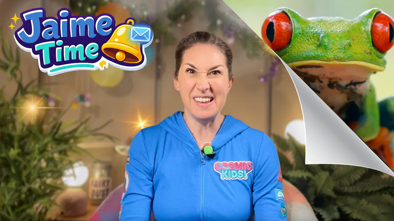 Let's Be Frogs | Jaime Time! - Cosmic Kids App