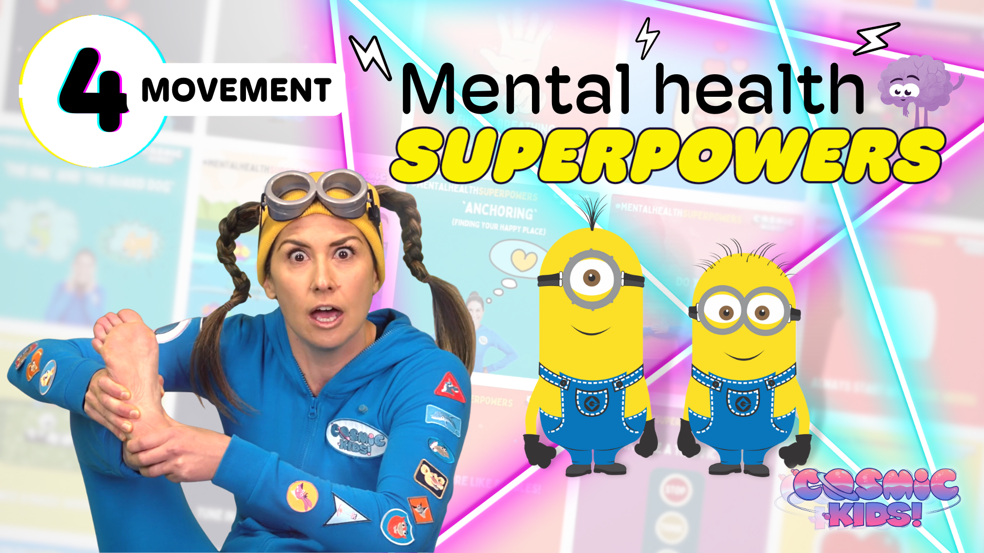 MOVEMENT! - Day 4 Mental Health Superpowers for #childrensmentalhealthweek