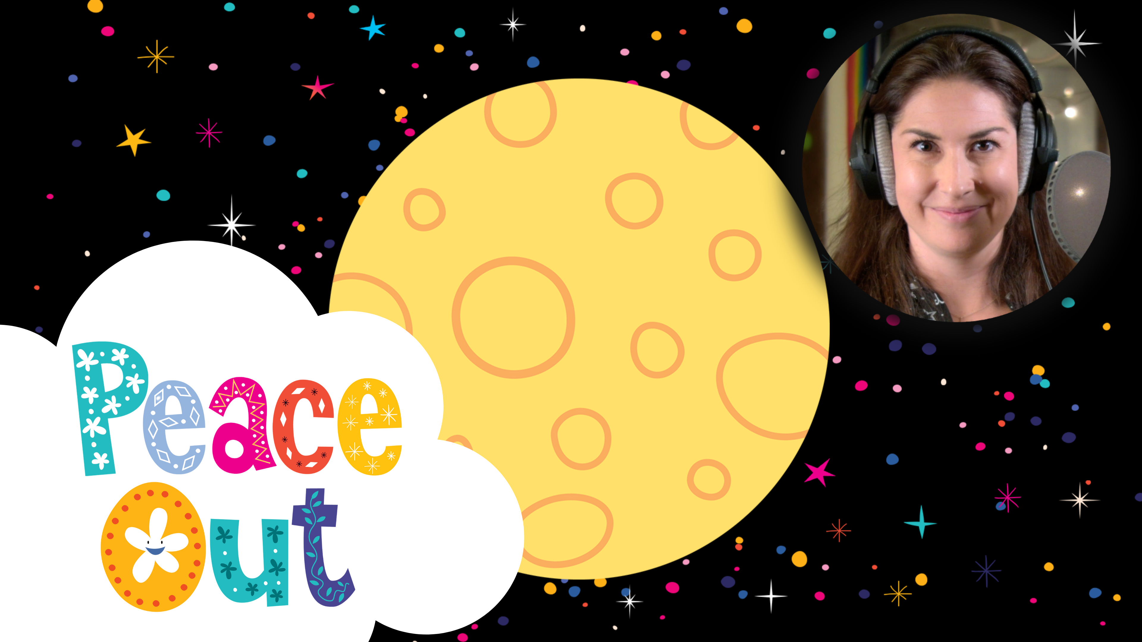 Moon and Stars | Peace Out