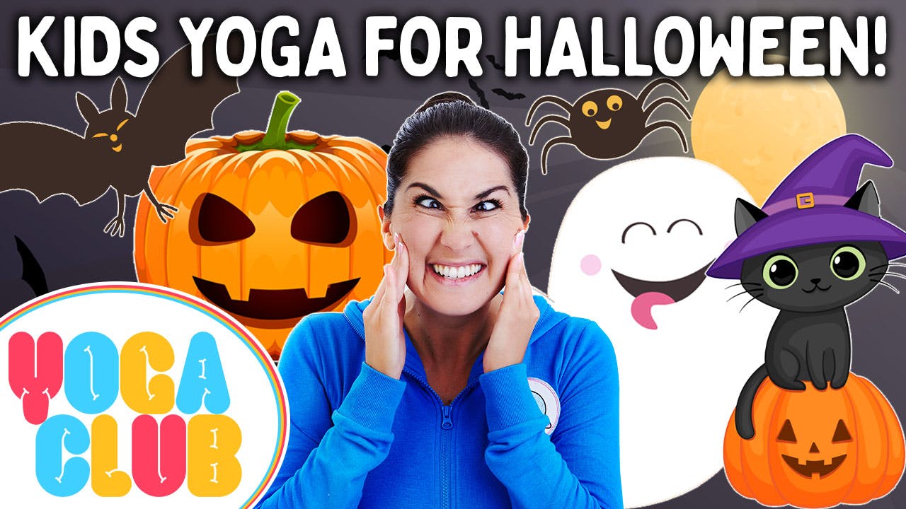 Spooky Yoga For Halloween! - YOGA CLUB! - Cosmic Kids App