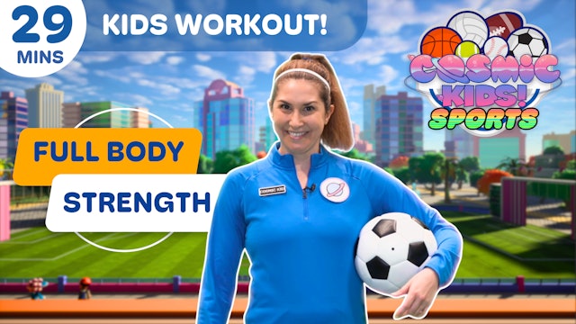 Full Body Soccer Training for Kids! | Cosmic Kids Sports