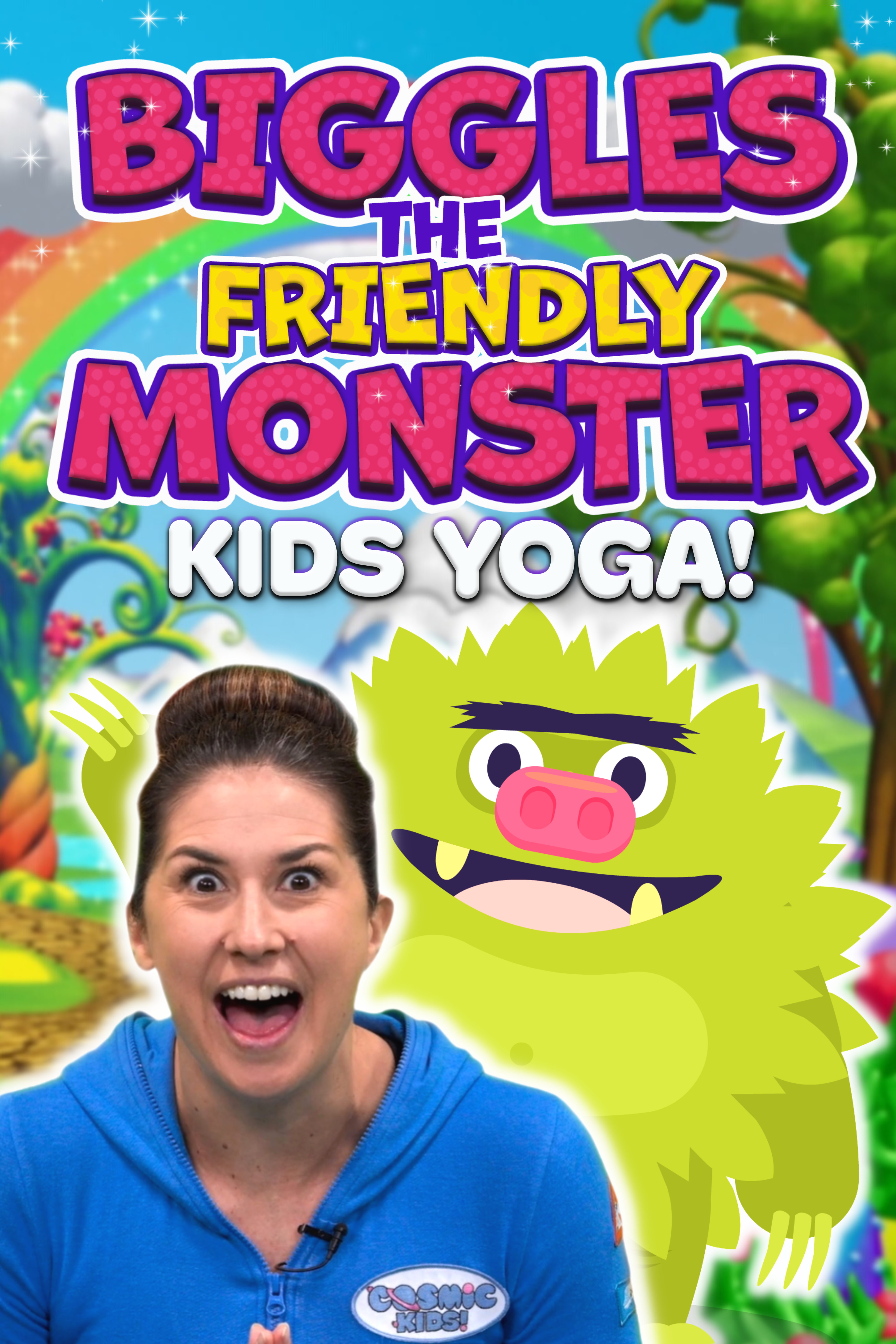 Biggles The Friendly Monster | Yoga Adventure!