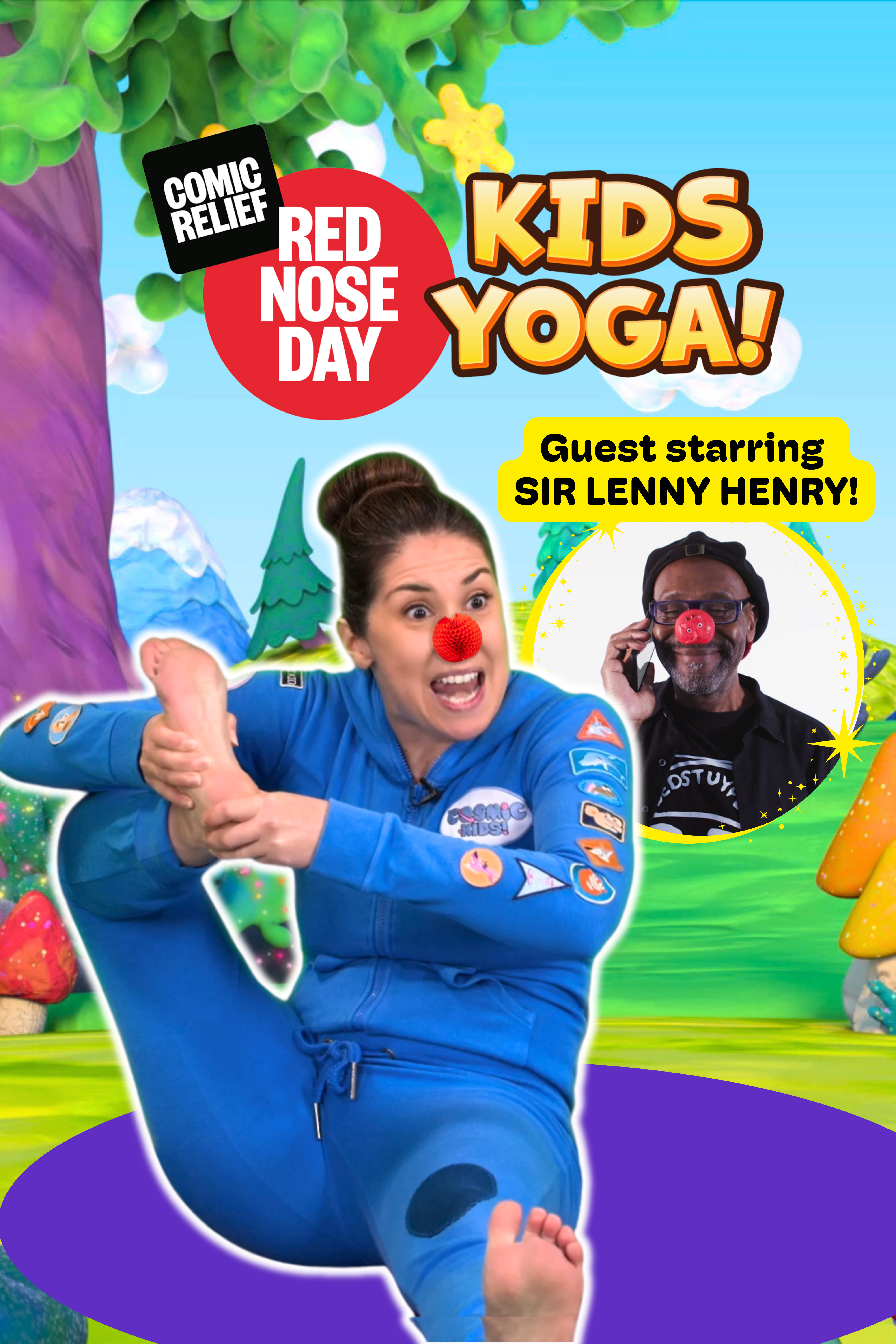 Red Nose Island | Yoga Adventure!
