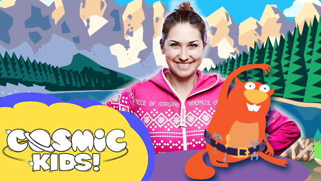 Babs the Beaver 🌳 | Saturday Morning Yoga!