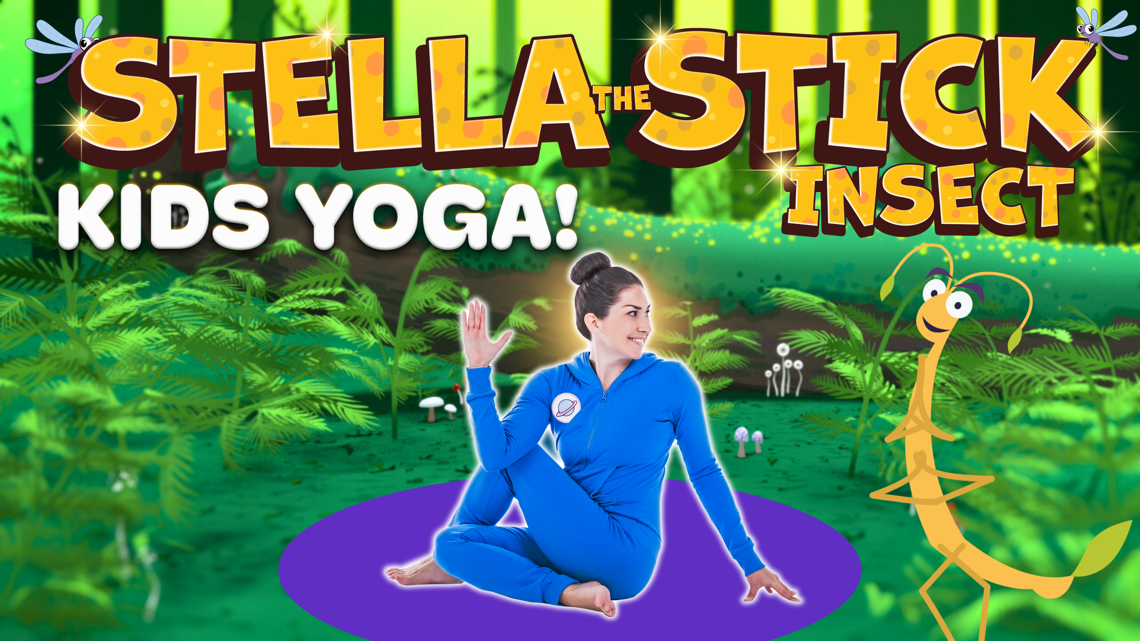 Stella the Stick Insect | Yoga Adventure!