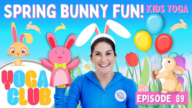 Spring Bunny Fun! 🐰 (Week 89) I Cosmic Kids Yoga