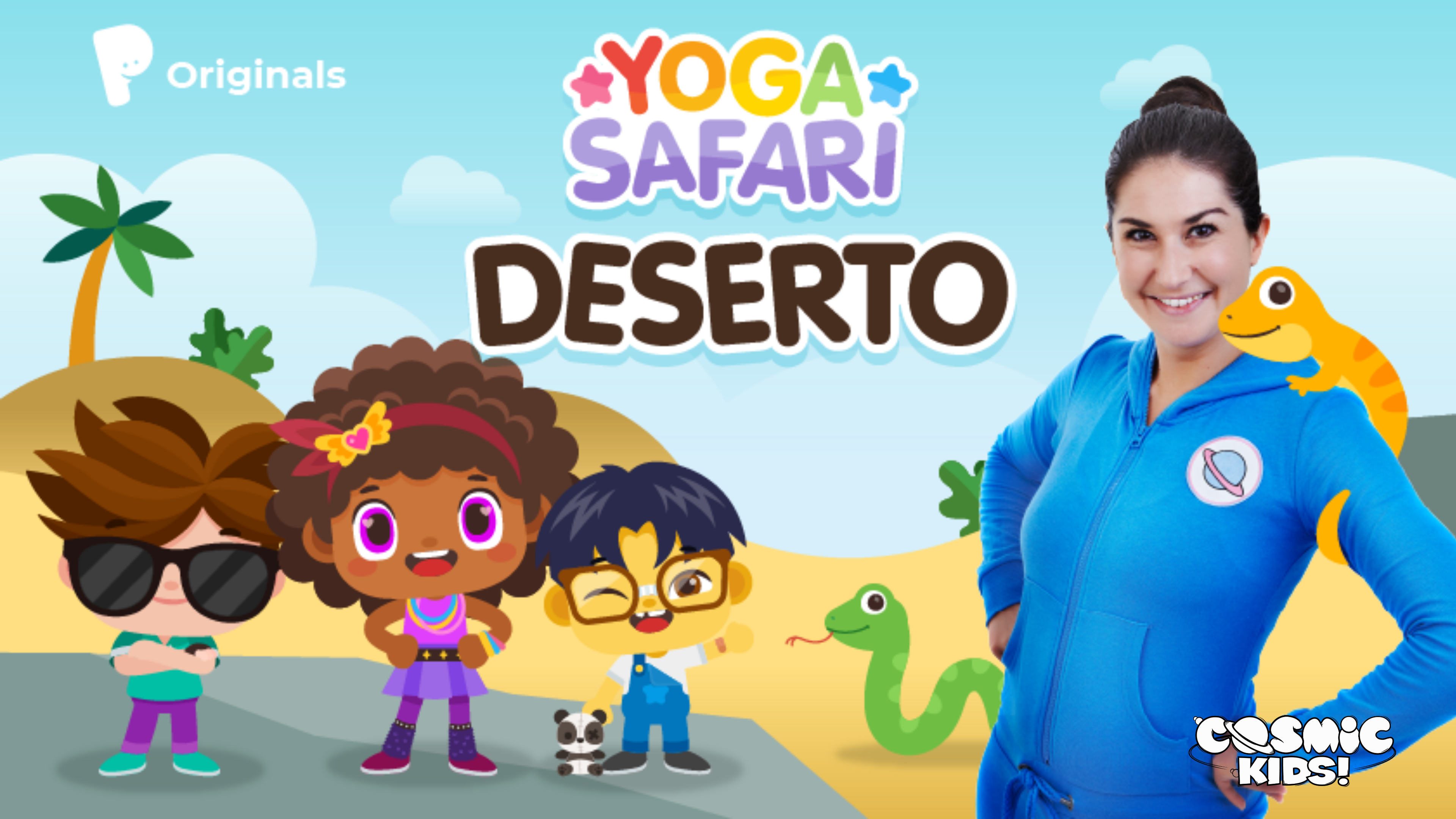 Deserto (en Español) | Cosmic Kids Yoga Safari