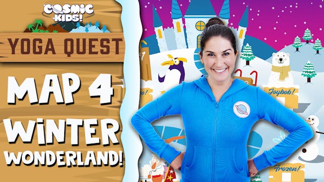 MAP 4: Winter Wonderland! 🎄 | YOGA QUEST