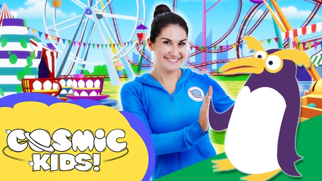 Pedro the Penguin Goes to the Funfair | Saturday Morning Yoga!