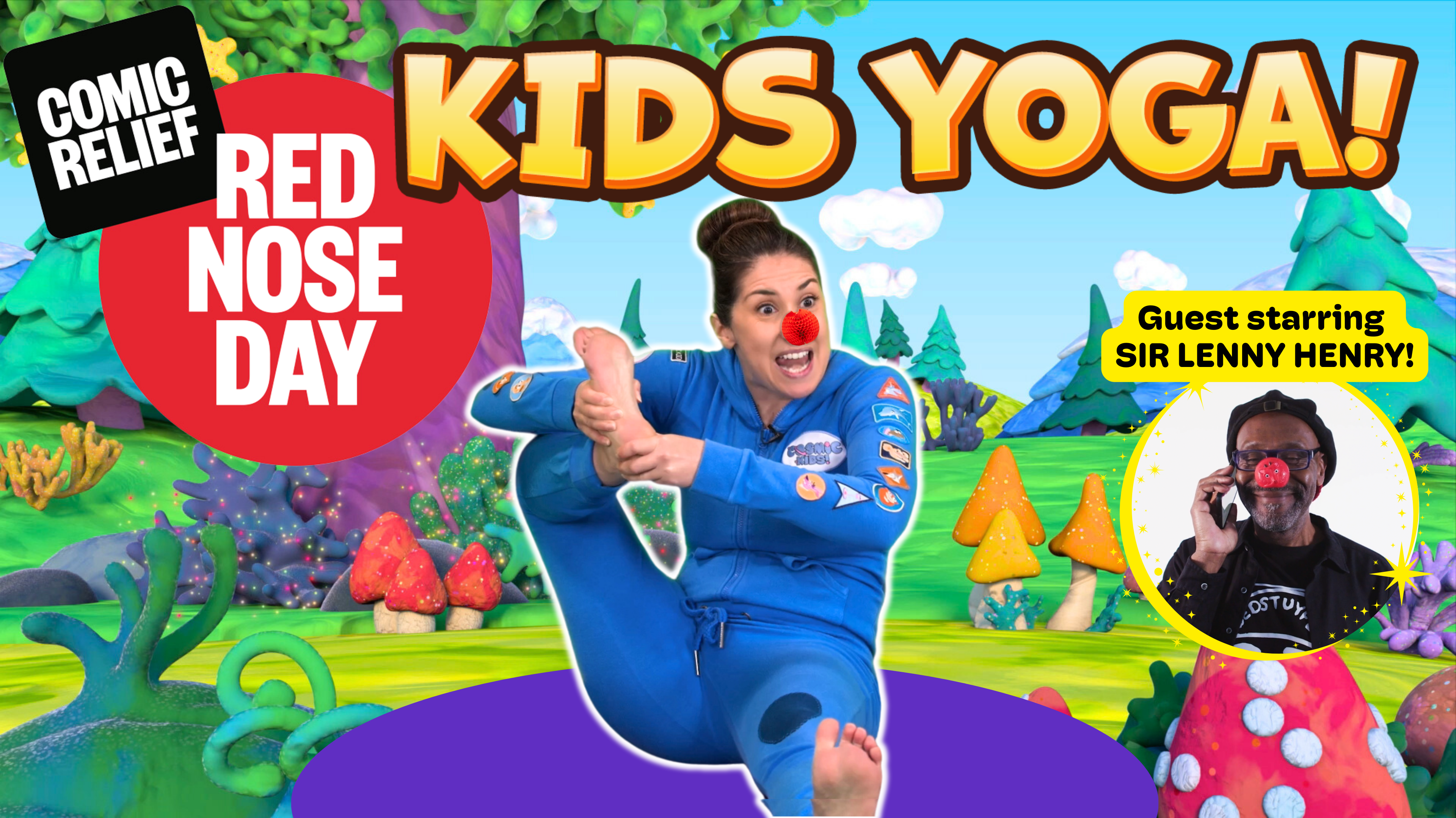 Red Nose Island | Yoga Adventure!