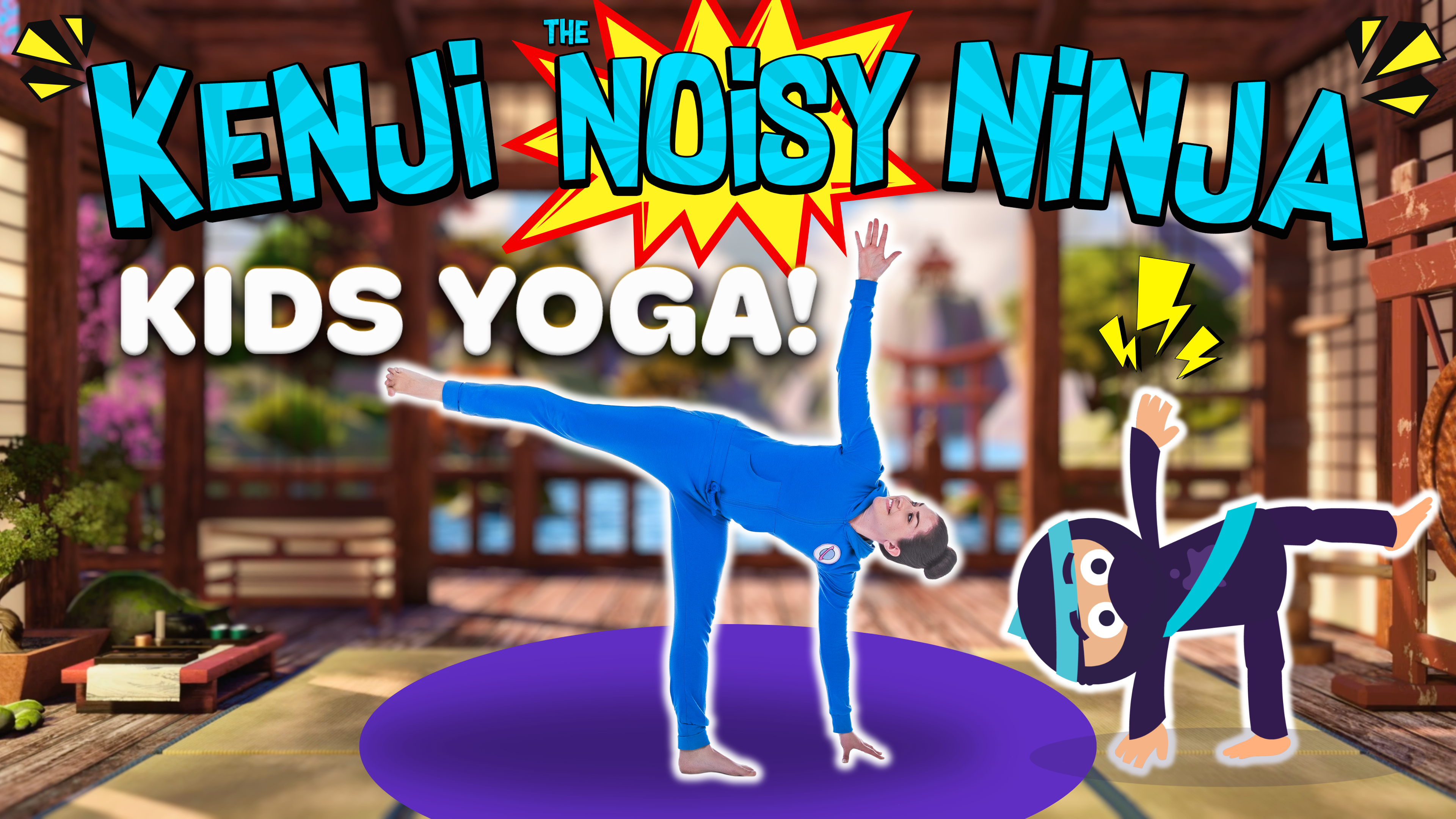 Kenji the Noisy Ninja | Yoga Adventure!