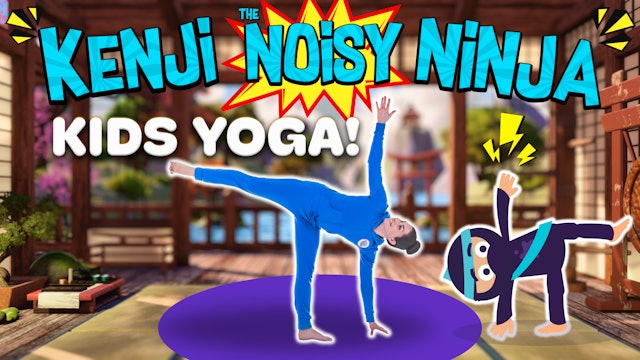 Kenji the Noisy Ninja | Yoga Adventure!