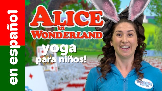 Alicia en el País de las Maravillas Español | Una aventura de Cosmic Kids Yoga!