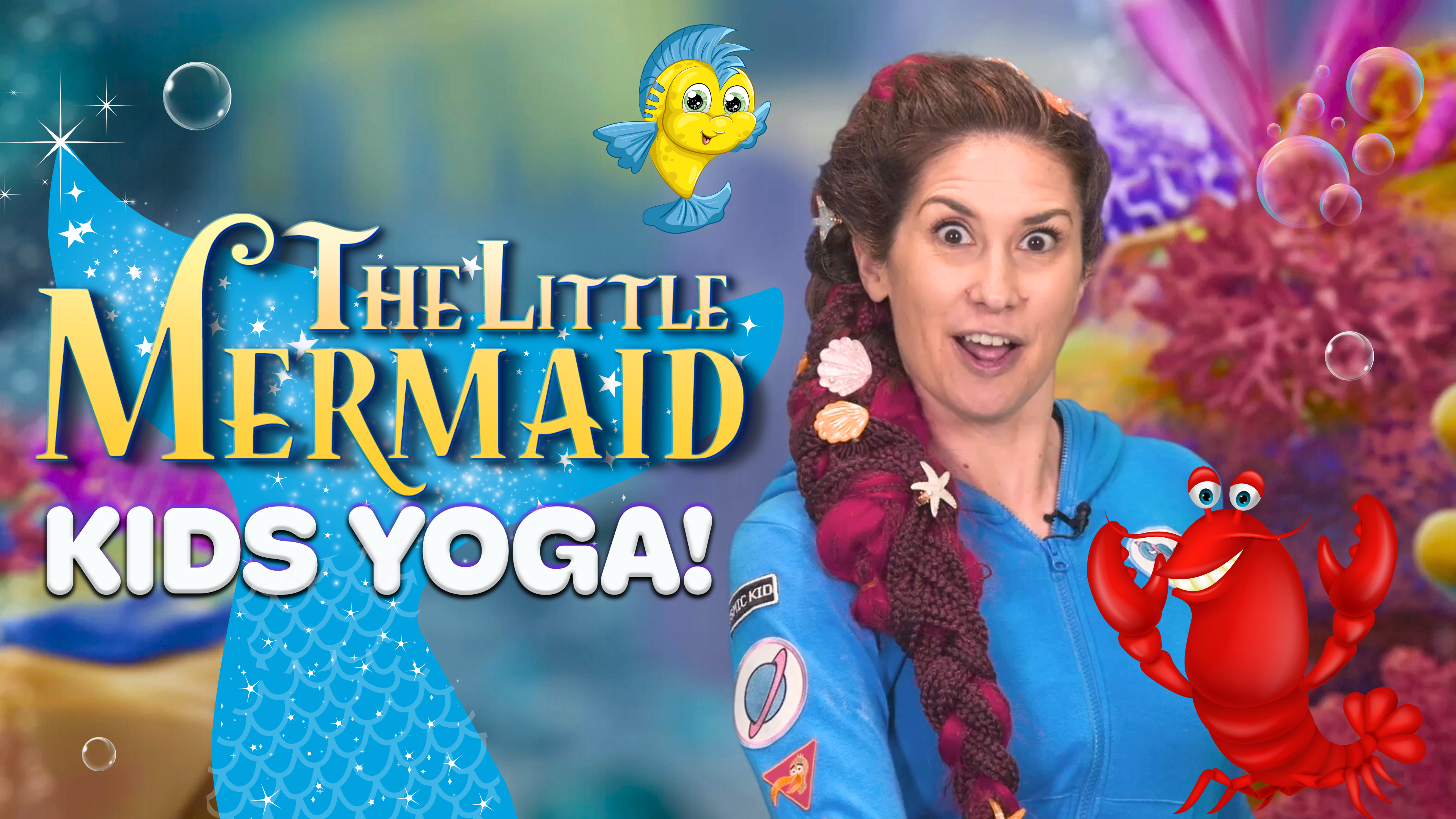 The Little Mermaid | Yoga Adventure!