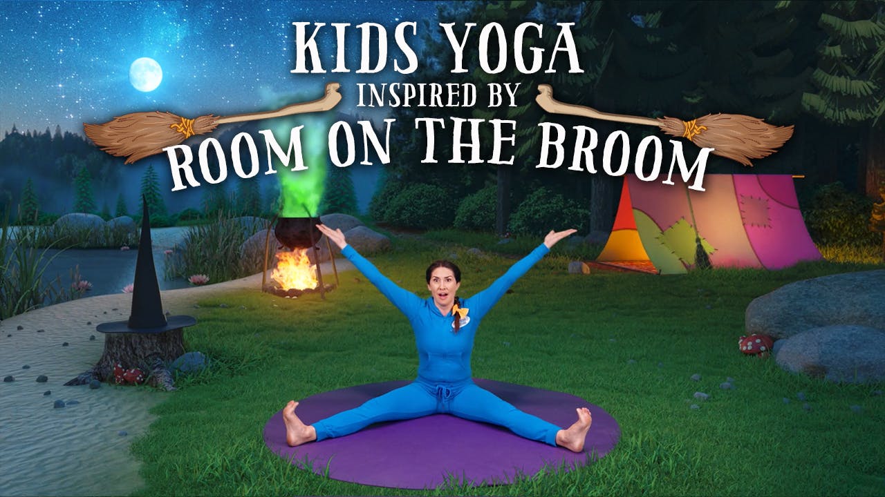 Room on the Broom (app exclusive) A Cosmic Kids yoga