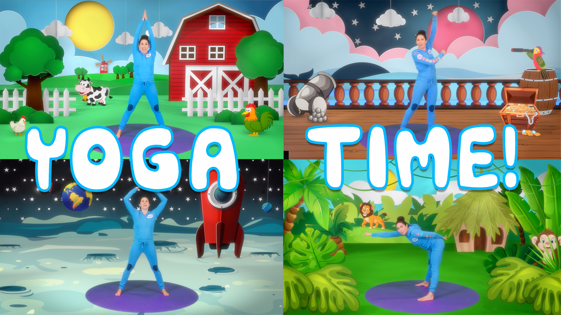 Yoga Time! (For little ones) Cosmic Kids App