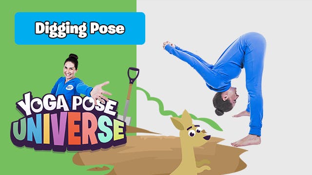 Digging Pose | Yoga Pose Universe