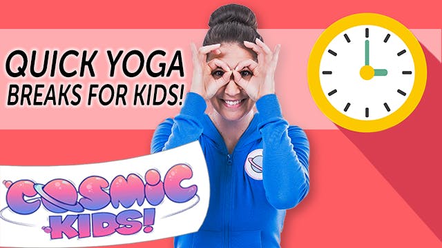 Quick Yoga Breaks for Kids (24 mins)