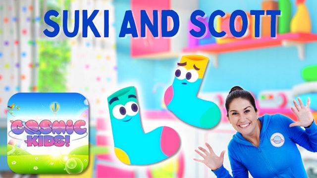 Suki and Scott the Socks! 🧦| A Cosmic Kids Yoga Adventure