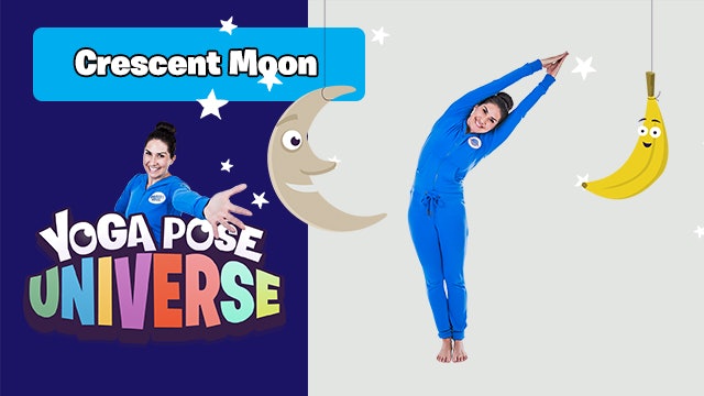 Crescent Moon | Yoga Pose Universe!