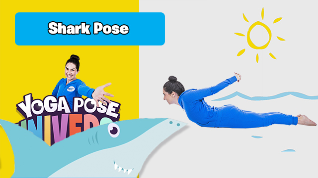 Shark Pose | Yoga Pose Universe!